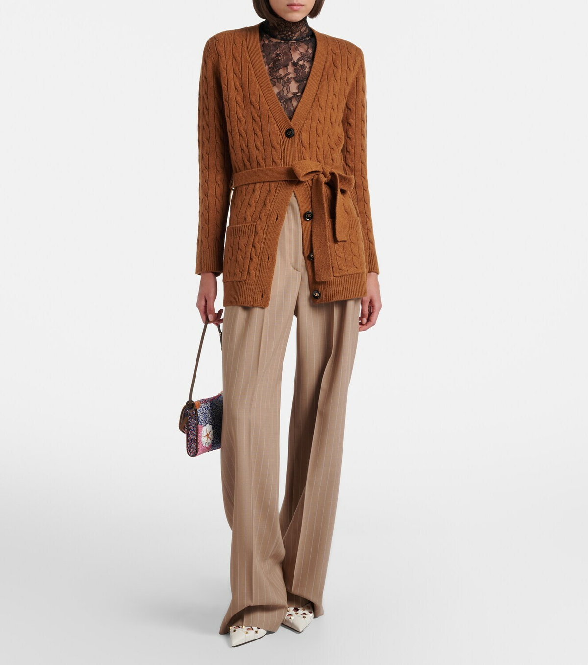 Valentino Garavani Studdy leather pumps