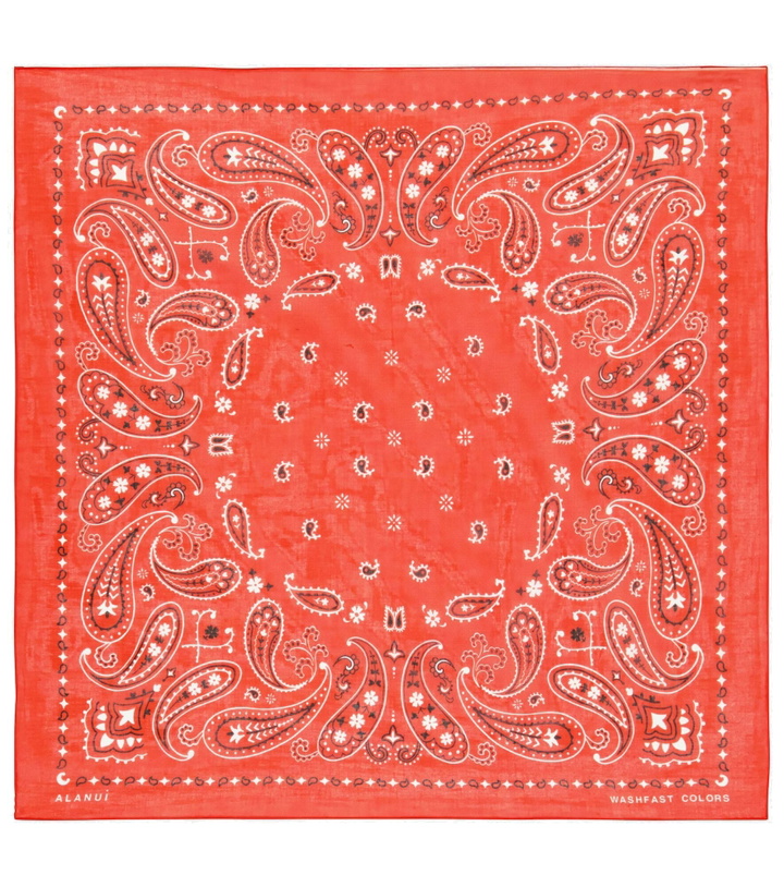 Photo: Alanui - Paisley cotton scarf