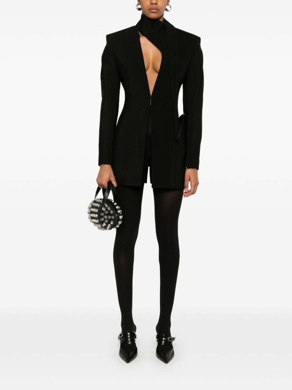Mugler Cut-Out Blazer