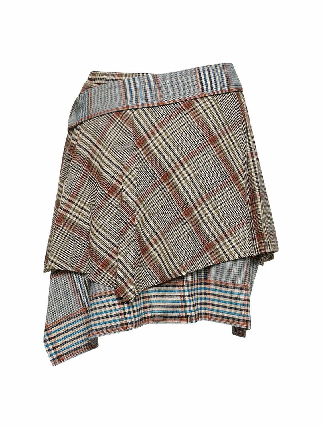 VIVIENNE WESTWOOD - Meghan Tartan Mini Kilt Skirt Vivienne Westwood