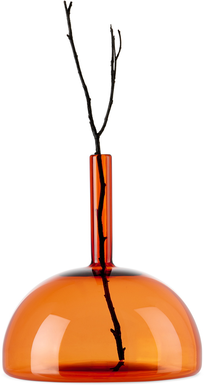 Nate Cotterman Orange Large Oil Can Balloon Vase