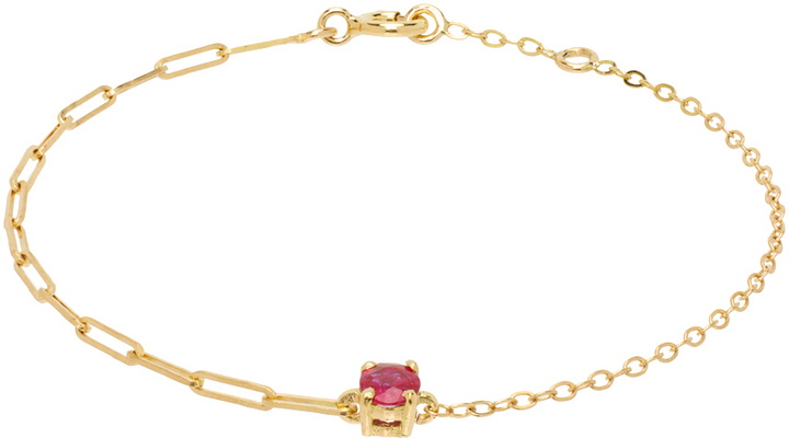 Photo: Yvonne Léon Gold Solitaire Bracelet