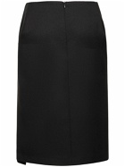 RAF SIMONS - Side Slit Knee-length Skirt