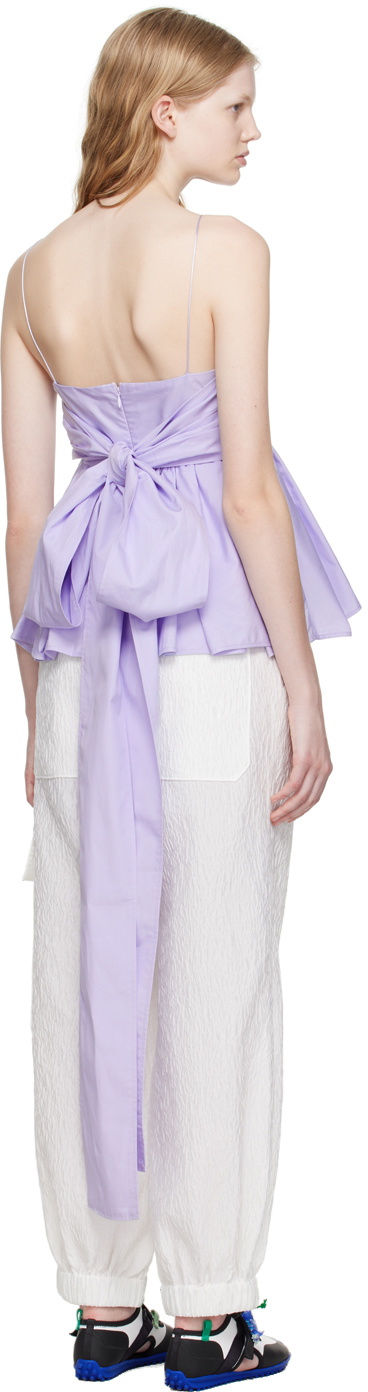 Cecilie Bahnsen Purple James Camisole Cecilie Bahnsen