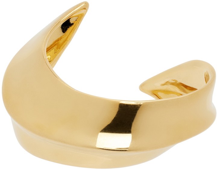 Photo: TOM FORD Gold Brass Franca Cuff Bracelet