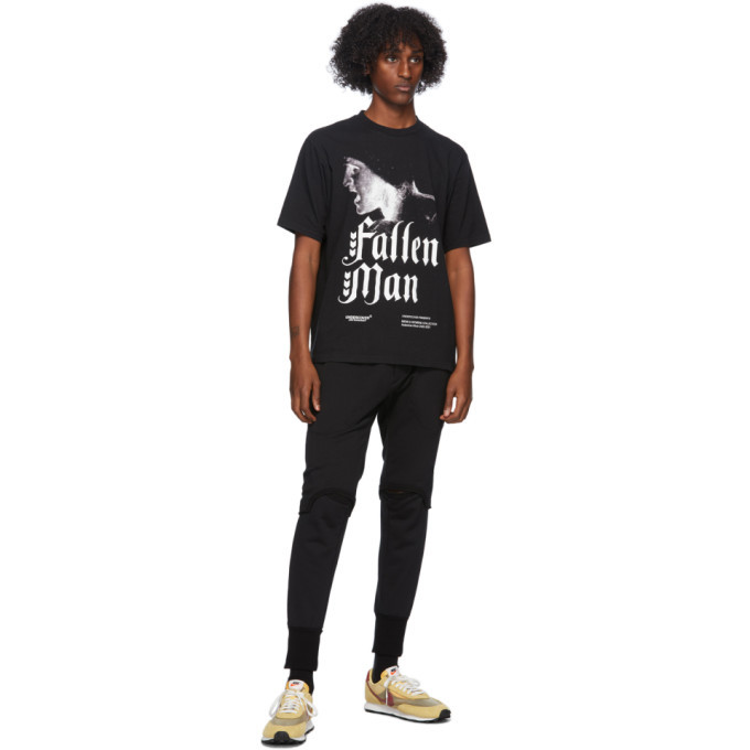 Undercover Black Fallen Man T-Shirt Undercover