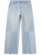 READYMADE - Flared Patchwork Jeans - Blue