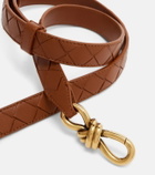 Bottega Veneta Andiamo Intrecciato leather belt