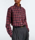 Róhe Checked shirt