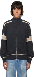 Gimaguas Black Pedro Zip Up Sweater