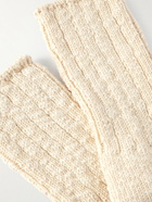 Thunders Love - Ribbed Cotton-Blend Socks