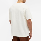 Palmes Men's Dyed Chest Logo T-Shirt in Broken White