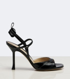 Fendi Very Colibrì leather slingback sandals