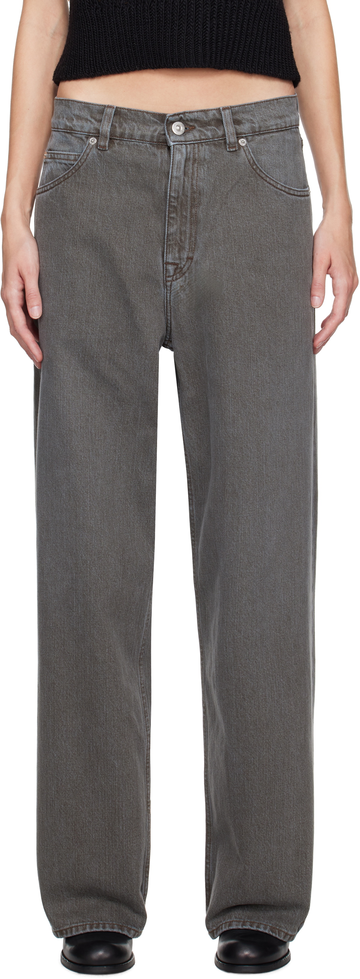 OUR LEGACY Gray Vast Cut Jeans Our Legacy