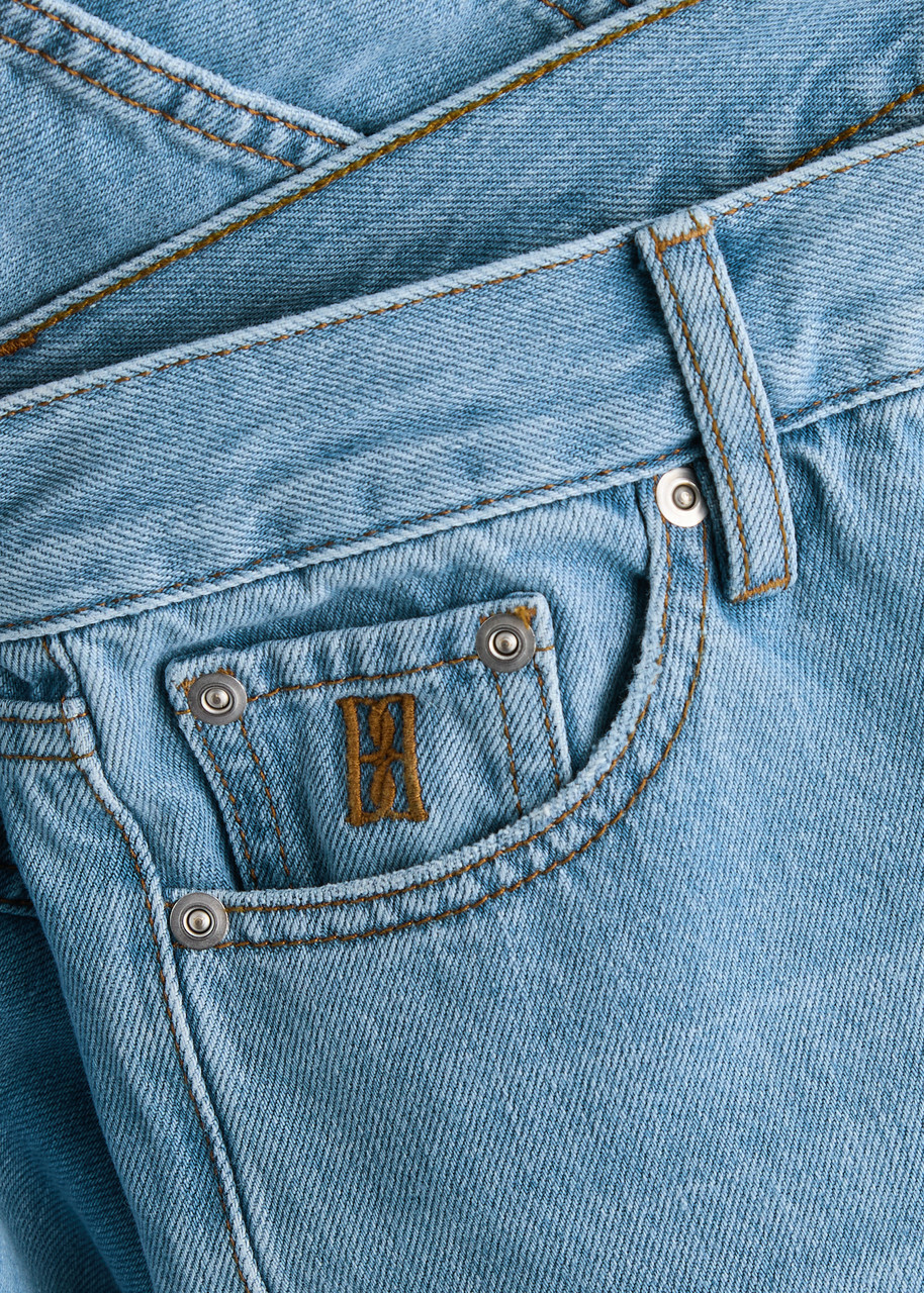BY Malene Birger Vinola Wide-leg Jeans Denim