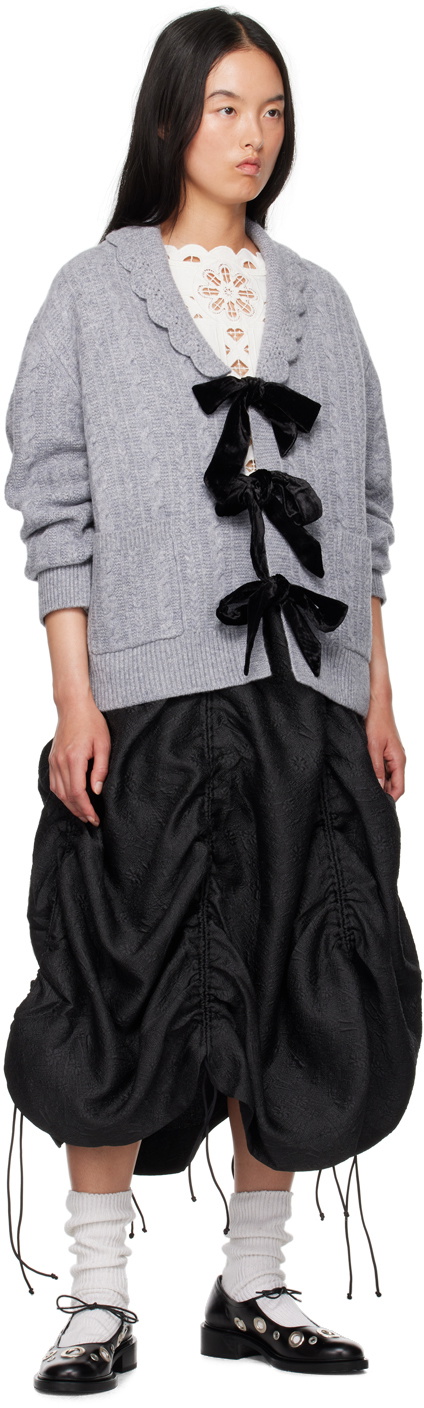 SEA NY Gray Mariella Cardigan
