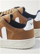 Veja - V-12 Vegan Suede-Trimmed B-Mesh Sneakers - Brown