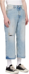 HOPE Blue Cropped Jeans