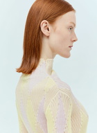 Burberry Argyle High-Neck Sweater