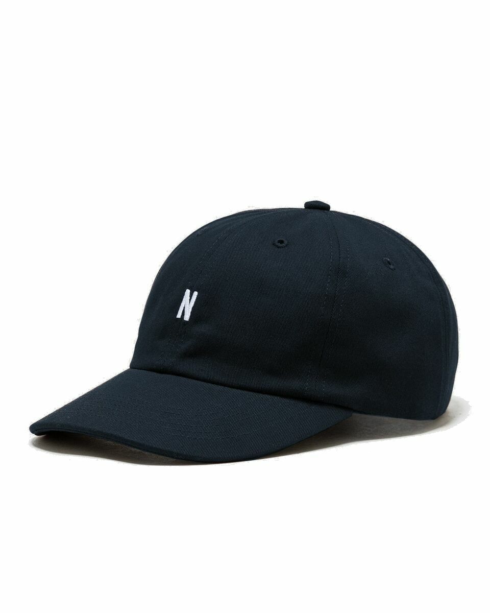 Photo: Norse Projects Twill Sports Cap Blue - Mens - Caps
