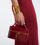 Saint Laurent Gaby patent leather vanity bag