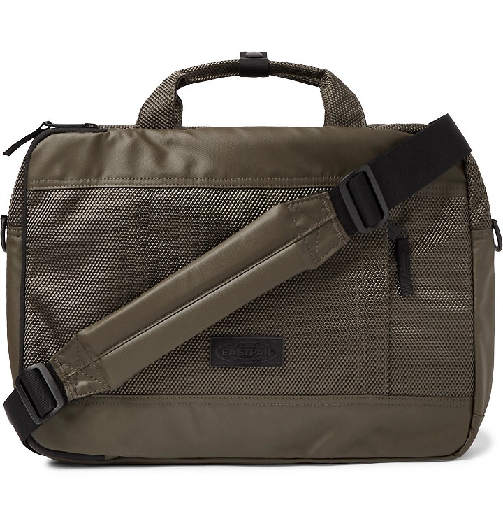 Photo: EASTPAK - Acton CNNCT 15 Coated-Canvas Briefcase" - Green