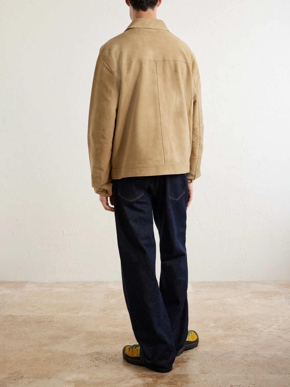 Polo Ralph Lauren - Panelled Suede Jacket - Neutrals