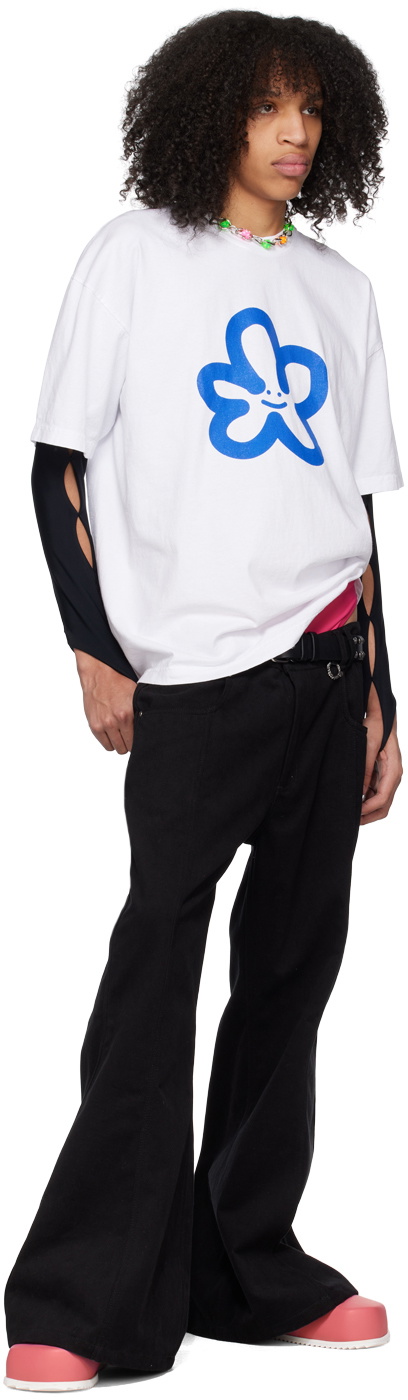 Marshall Columbia SSENSE Exclusive White Smiley Star T-Shirt