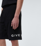 Givenchy - Logo cotton shorts