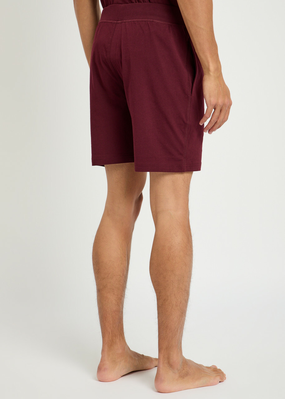 Polo Ralph Lauren Logo-embroidered Cotton Pyjama Shorts Red