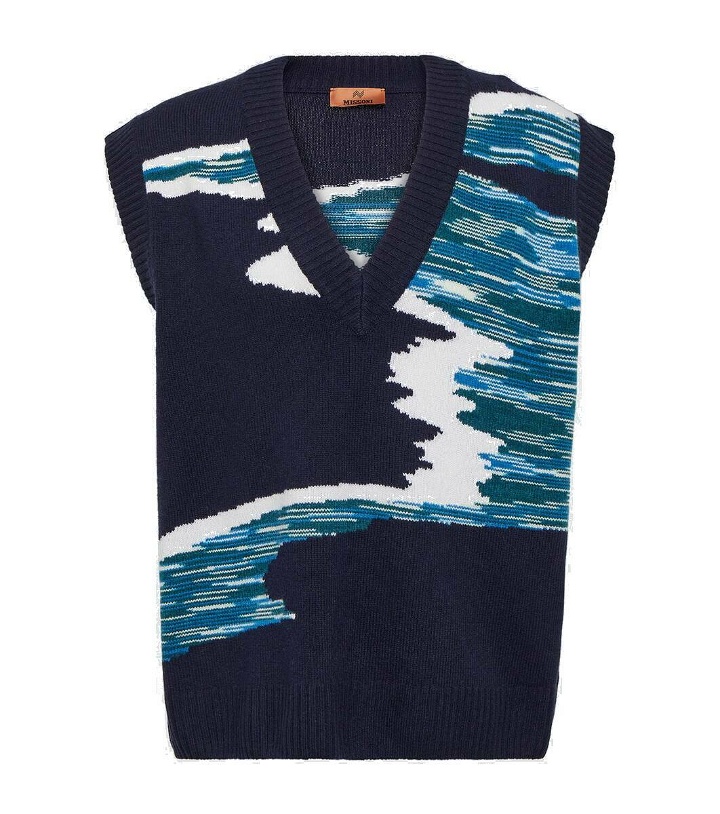 Photo: Missoni Space-dyed wool sweater vest