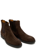 Tods Suede Chelsea Boots Brown