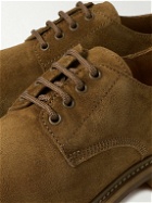 Officine Creative - Boss Suede Derby Shoes - Brown