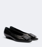 Roger Vivier Pointy leather ballet flats