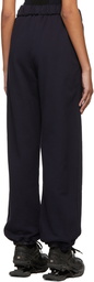 Dion Lee Navy Cotton Lounge Pants