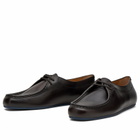Jil Sander Men's Leather Lace Up Shoe in Cacao