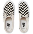 Vans - OG Classic LX Checkerboard Canvas Slip-On Sneakers - Neutrals