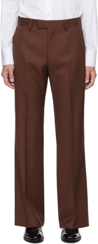 Photo: Tiger of Sweden Brown Tyler Trousers