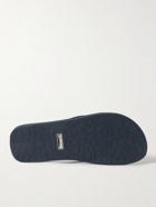 Vilebrequin - Logo-Print Rubber and Foam Flip-Flops - Blue