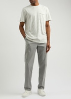 Paige Ramirez Striped Cotton T-shirt White