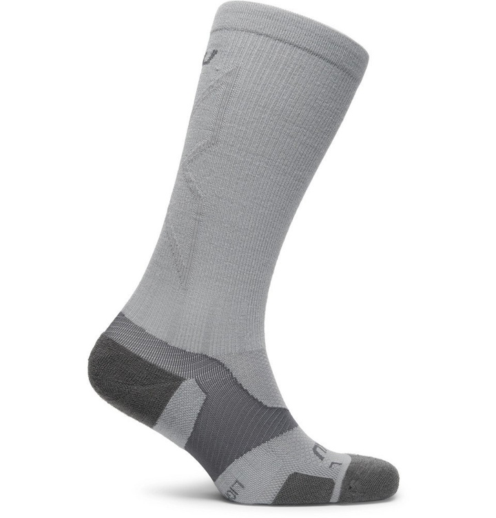 Photo: 2XU - Vectr Stretch-Knit Compression Socks - Gray