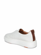 Santoni Victory White Sneakers