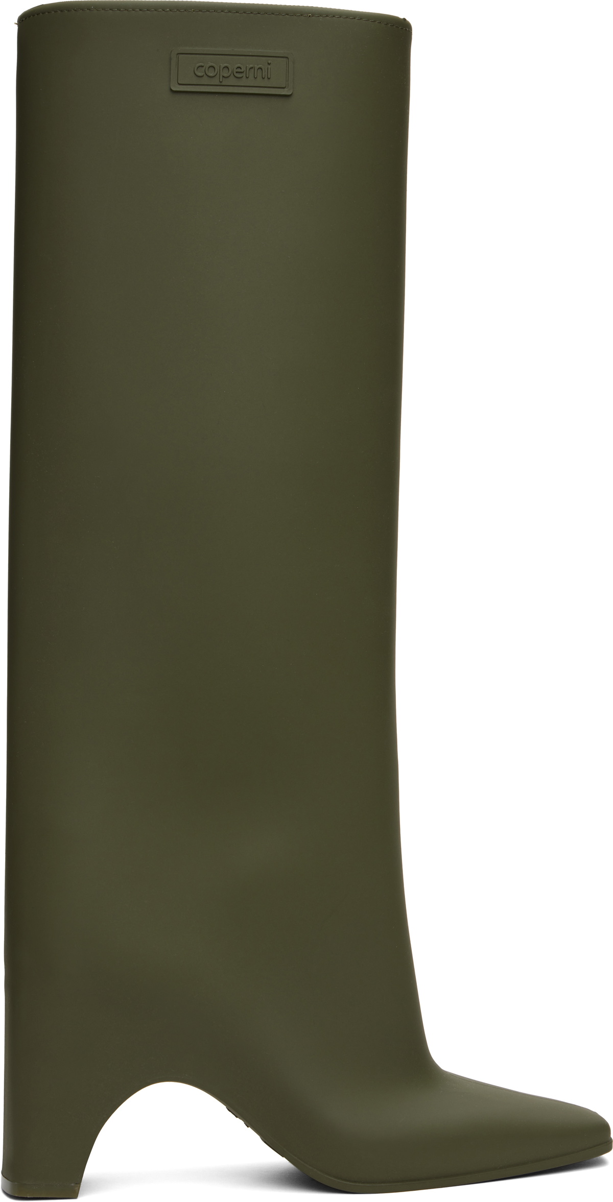 ロングブーツ Coperni SS25 'Bridge' boots (COPSH03F6012 BEI) Metal Bridge Stretch Boots – Coperni