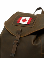 DSQUARED2 Canadian Flag Canvas Backpack