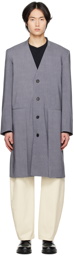T/SEHNE SSENSE Exclusive Gray Splatter Coat