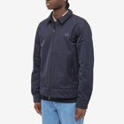 Fred Perry Authentic Men's Twill Zip Through Jacket in Navy