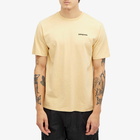Patagonia Men's P-6 Logo Responsibili-T-Shirt in Beeswax Tan