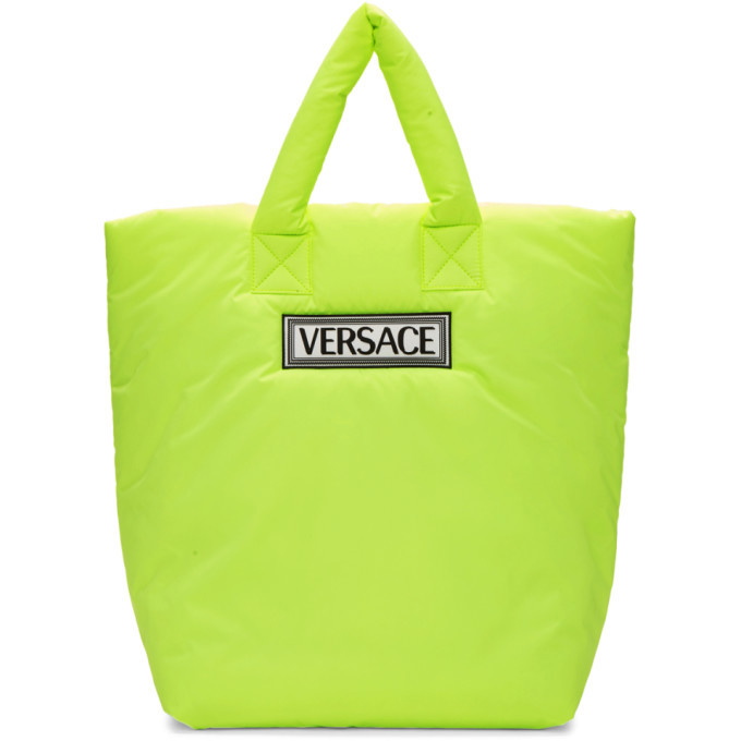 Photo: Versace Yellow Logo Tote
