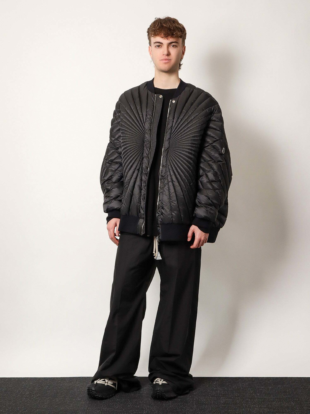 Moncler Rick Owens Black Radiance Peter Mens Jacket Moncler