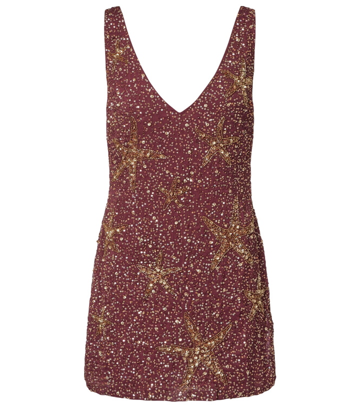 Rixo Star Fish sequined minidress Rixo